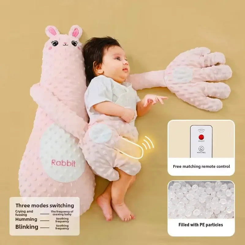 Soothing Baby Patting Doll – Electric Hand Pillow with Remote