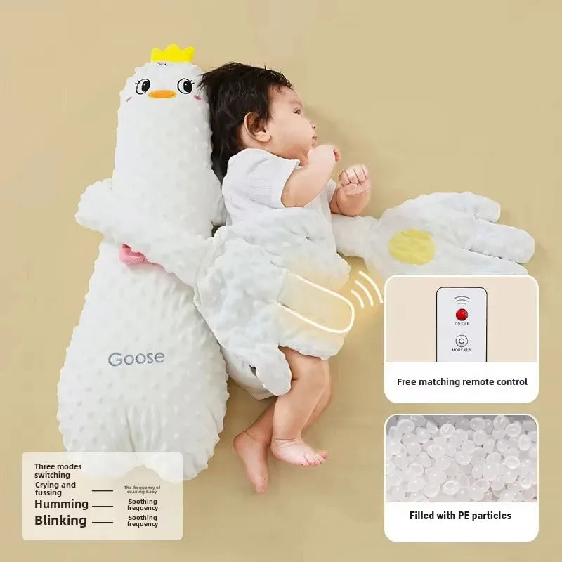 Soothing Baby Patting Doll – Electric Hand Pillow with Remote